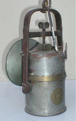 Carbide lamp (rear)